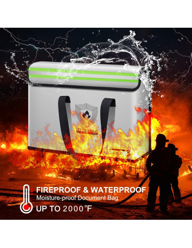 Caja de Documentos a Prueba de Fuego NAIBAOSD 39.1x30cm