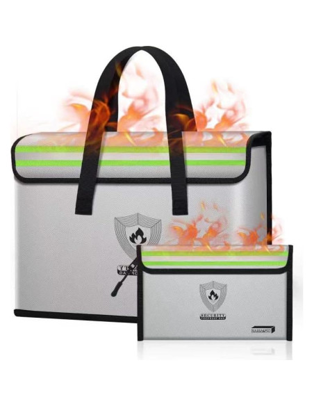 Caja de Documentos a Prueba de Fuego NAIBAOSD 39.1x30cm