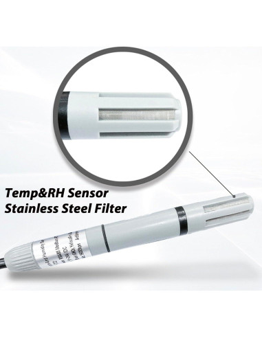 Sensor de Temperatura y Humedad RQG Modbus RTU -40C a 125C