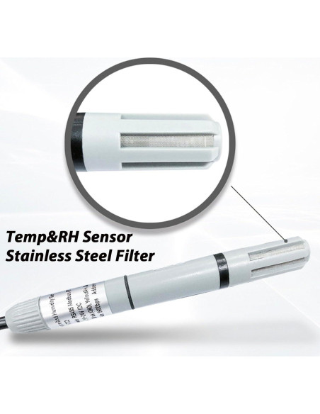 Sensor de Temperatura y Humedad RQG Modbus RTU -40C a 125C