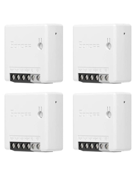 Interruptor de Luz Inteligente SONOFF ZBMINI 1000W Paquete de 4