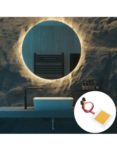 Módulo Táctil LED para Espejo de Maquillaje AUTSUPPL 5x4.7cm