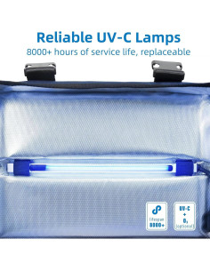 Bombilla UVC desinfectante COOSPIDER con temporizador 8000h 2