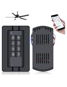 Kit Control Remoto Ventilador Techo Prichor WiFi 3 Velocidades