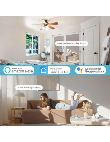 Kit Control Remoto Ventilador Techo Prichor WiFi 3 Velocidades