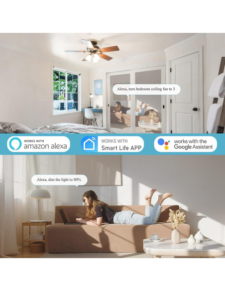 Kit Control Remoto Ventilador Techo Prichor WiFi 3 Velocidades