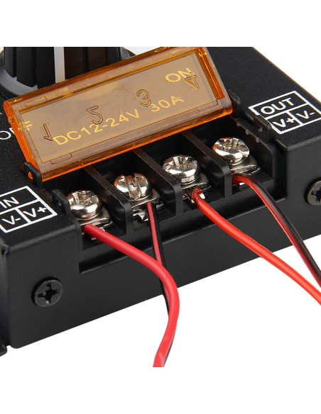 Controlador de Atenuación LED SUPERNIGHT 12-24V 30A PWM