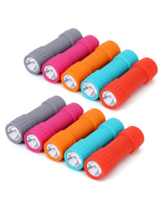 Juego de Linternas Mini FASTPRO 10-Pack 100 Lúmenes LED