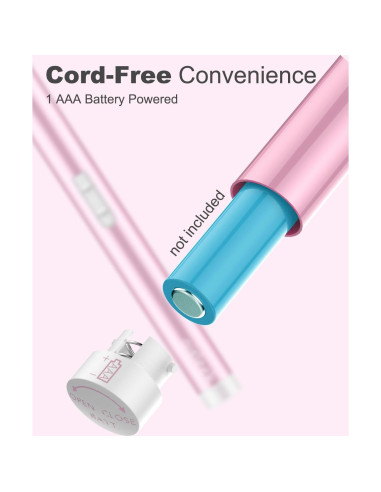 Recortador de Cejas Aisleek con Cuchilla Lavable y Peine