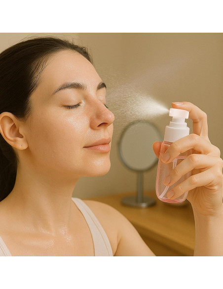 Botellas de Spray de Viaje Cracrab 60ml Aprobadas por TSA - Paquete de 5