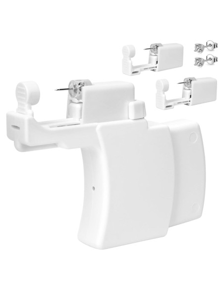 Pistola de Perforación de Orejas Reutilizable con Studs - Kit Profesional