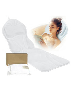 Almohada de Baño Rylor - Cuerpo Completo, Secado Rápido, Blanco