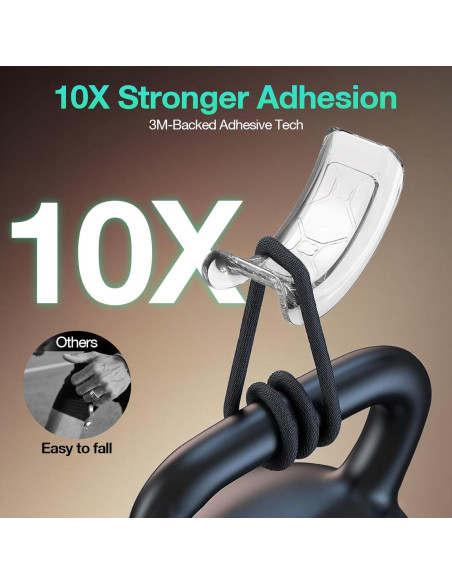 Agarres Invisibles YWXTW para Anillo Oura y Samsung - Paquete de 8