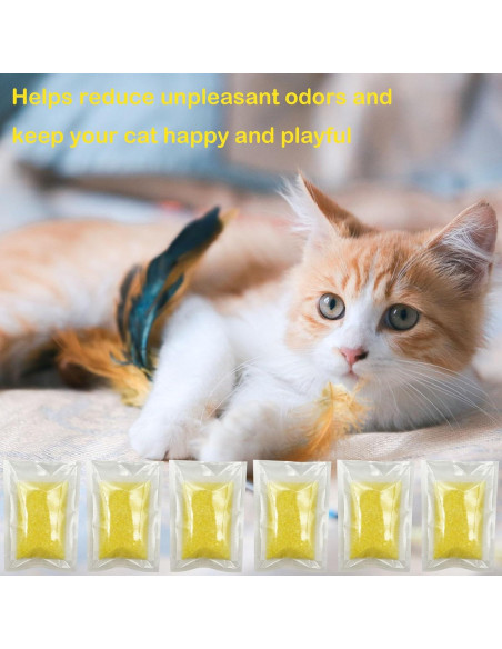 Recargas Eliminadoras de Olores Whisker para Litter-Robot 6 Unidades