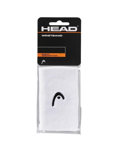 Muñequera de Sudor HEAD Unisex 12.7 cm Absorción Tenis