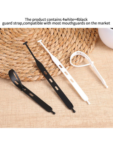 8 Correones para Protector Bucal Fútbol FNANJWQ Universal