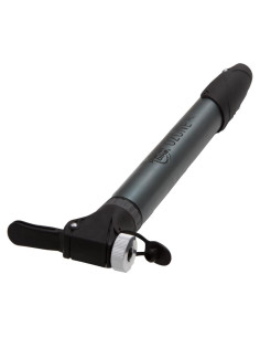 Bomba de bicicleta mini Planet Bike Ozone AL aluminio plata