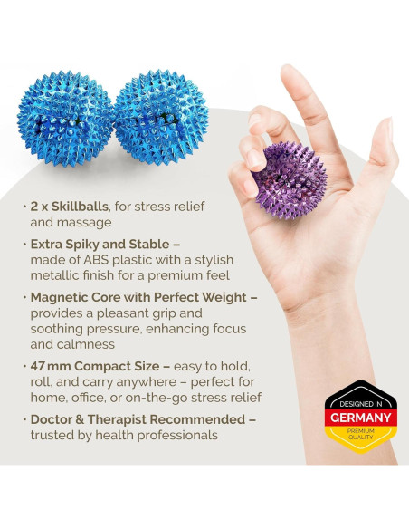 2 Pelotas de Habilidad DBT MySkills4Life Espinosas 5cm