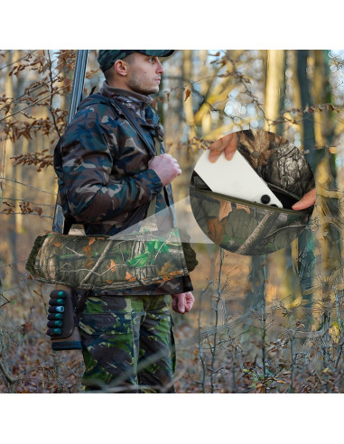 Muff de Mano Camo de Caza Maniaacer Aislado 20x50cm