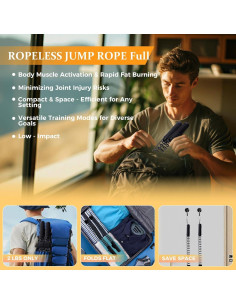 Cuerdas de Batalla Sin Cuerda OUNAN 50.8 cm Antideslizantes 2