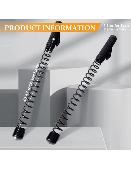 Cuerdas de Batalla Sin Cuerda OUNAN 50.8 cm Antideslizantes