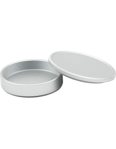 Tapa de Lente M39 TUYUNG Plata - Frontal y Trasera