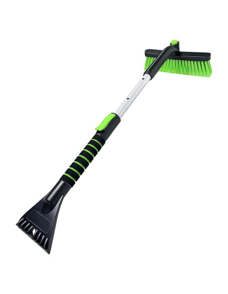 Raspador de Hielo SEAAES con Cepillo de Nieve Extensible 80.8 cm