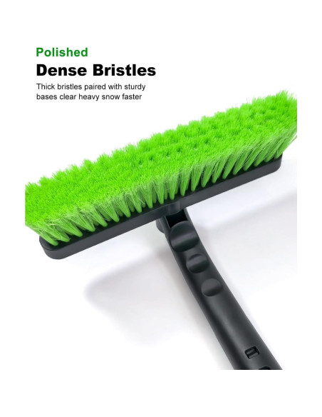 Raspador de Hielo SEAAES con Cepillo de Nieve Extensible 80.8 cm