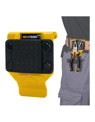 Soporte Magnético para Herramientas MELOTOUGH Amarillo - Clip N48