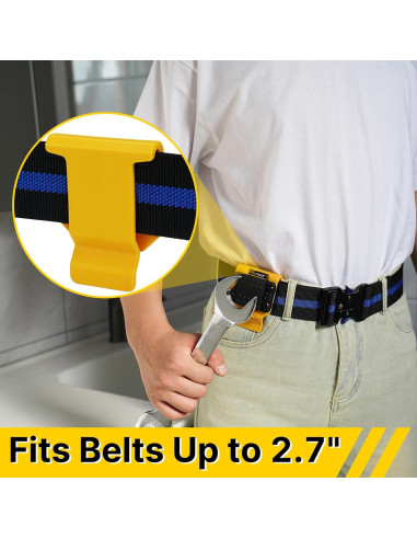 Soporte Magnético para Herramientas MELOTOUGH Amarillo - Clip N48