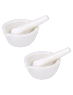 Juego de Mortero y Maja de Cerámica RchNow 6.5x3 cm