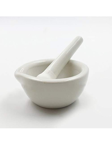 Juego de Mortero y Maja de Cerámica RchNow 6.5x3 cm
