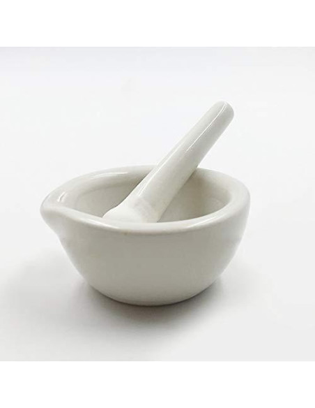 Juego de Mortero y Maja de Cerámica RchNow 6.5x3 cm