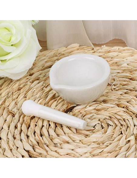 Juego de Mortero y Maja de Cerámica RchNow 6.5x3 cm