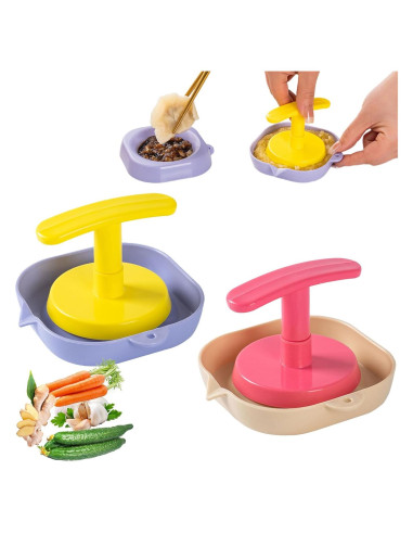 Rallador de Ajo y Jengibre 2 en 1 LYUERUEX Portátil