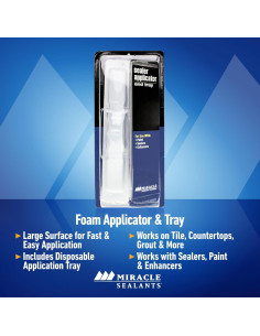 Aplicador y bandeja desechable Miracle Sealants 946ml 2