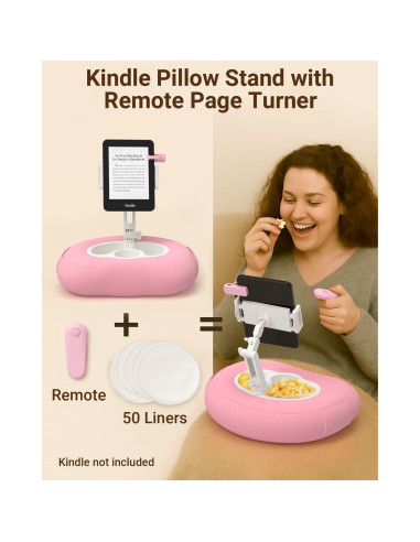 Soporte de Almohada Kindle Bongogoo PS-01 con Control Remoto