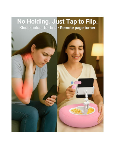 Soporte de Almohada Kindle Bongogoo PS-01 con Control Remoto