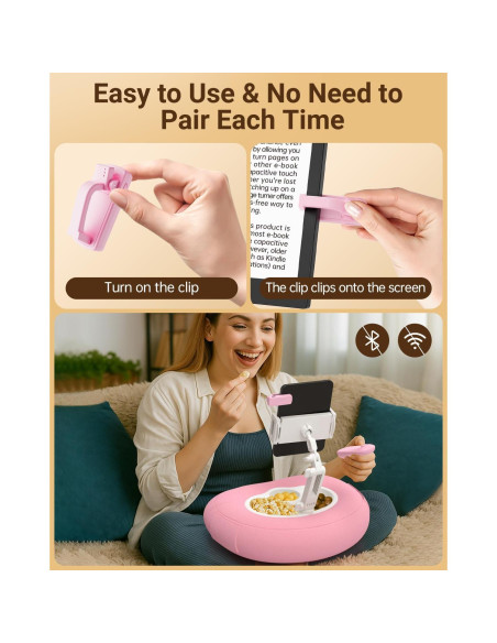 Soporte de Almohada Kindle Bongogoo PS-01 con Control Remoto