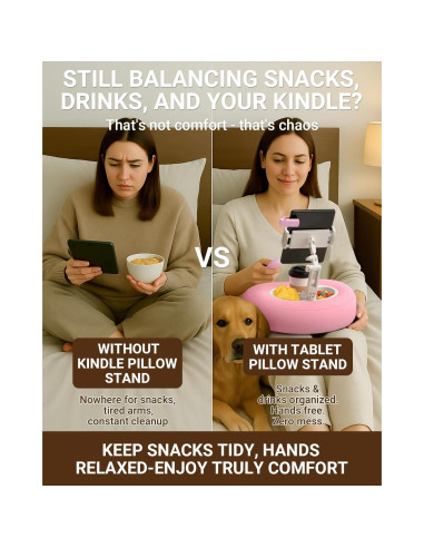 Soporte de Almohada Kindle Bongogoo PS-01 con Control Remoto