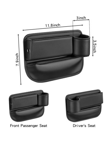 Organizador de Espacio para Asiento de Coche DSIOHFEI - 2 Pcs
