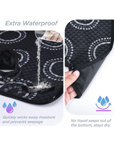 Protector de Asiento de Coche LITTOBEBE 2 Piezas Impermeable