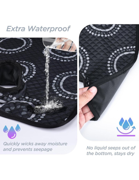 Protector de Asiento de Coche LITTOBEBE 2 Piezas Impermeable