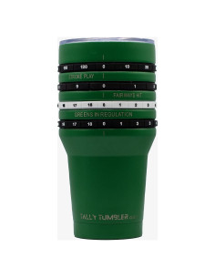 Taza Tally Tumbler Golf Acero Inoxidable 887 ml Verde Divot