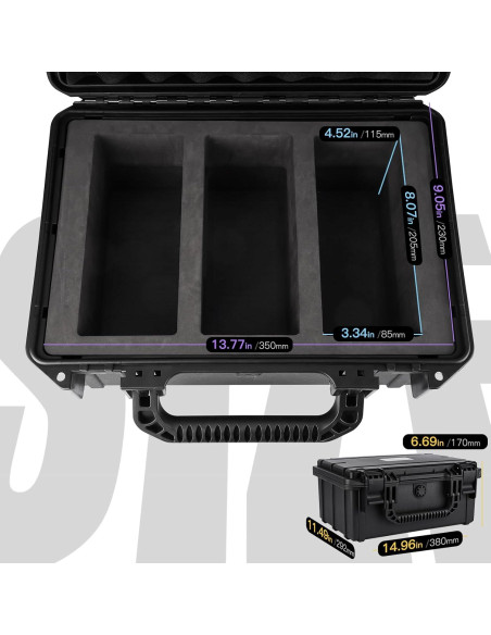 Estuche de Almacenamiento para Cartas QINGUANG 37.8x29cm