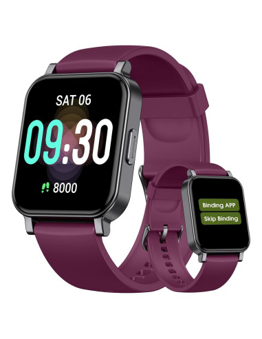 Reloj Podómetro TYKOIT para Mayores, Impermeable, 1.4" LCD