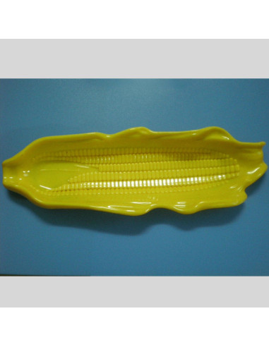 Conjunto de 4 Platos de Maíz y 8 Sujetadores KKpxafl Amarillo