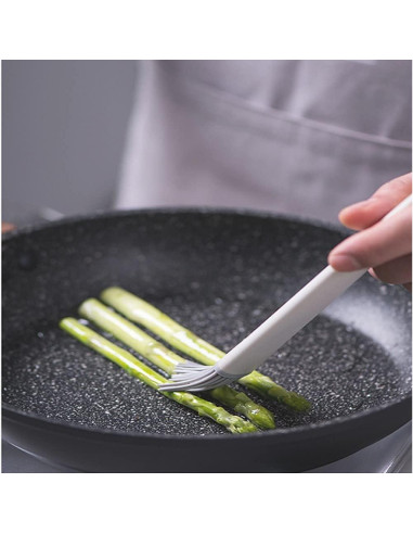 Juego de 2 Brochas de Silicona Baixikly Rosa y Gris