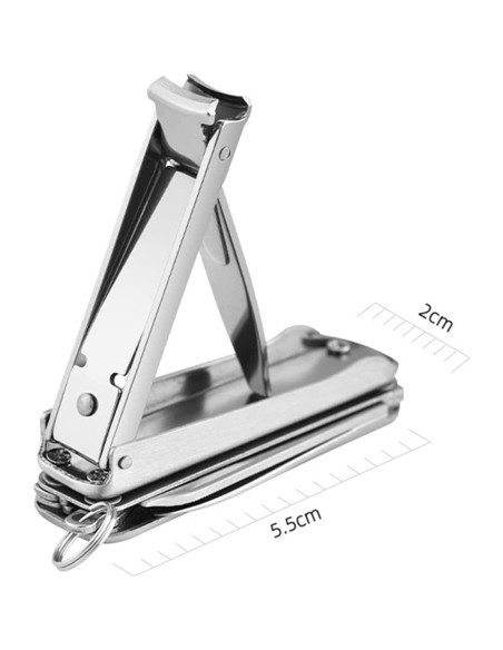 Cortauñas 5 en 1 Dakexiong Plegable con Llavero y Tijeras