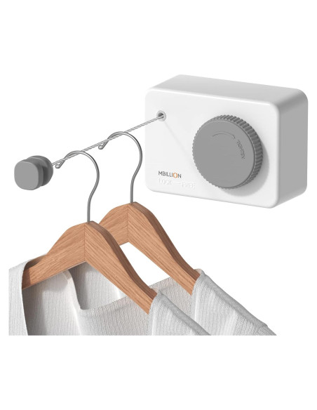 Cuerda Retráctil para Ropa Mbillion 4.2m Acero Inoxidable